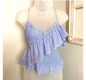 Ruffled Tank Top