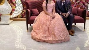 Blush Pink Embellished Gown