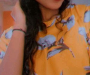 Yellow Printed Top