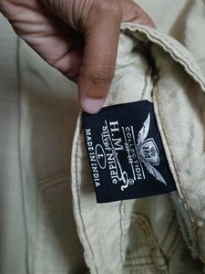 Office White Cargo Pant