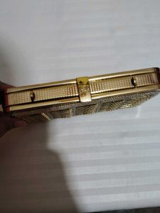 Gold Color Ka Bag Hai Yah Party Wear Ha