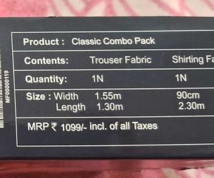Shirt And Trouser Fabric