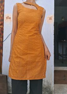 Chic Mustard Yellow Kurta