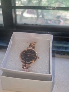 Golden Luxury Watch