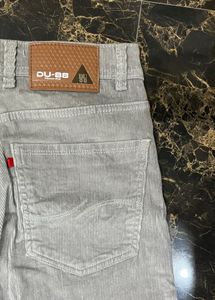 Gray Corduroy Pants