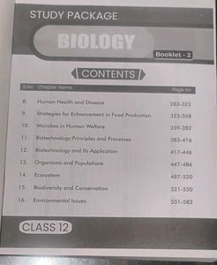 Class 12 Study Material (Excellent Condition)