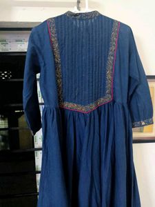 Women&#39;s Sangaria Blue Anarkali