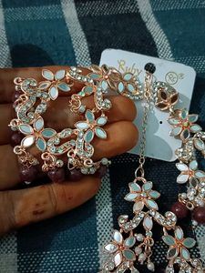 Earrings With Mangtika