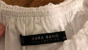 Zara Chic Off-Shoulder Top
