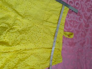 Yello Mini Skirt