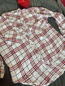 Checked Flannel Shirt