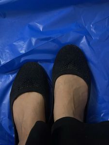 Black Ballet Flats - Classic Comfort