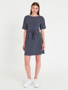 BENETTON Striped Casual Dress
