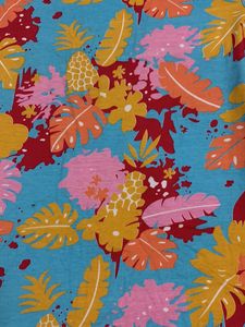 Flower Printed T Shirt