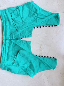 Unused Pure Chiffon Block Print Saree