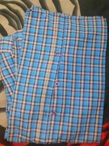 Plaid Button-Down Shirt