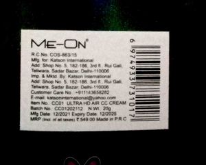 ME-ON ULTRA HD AIR CC CREAM