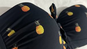 Pineapple Bikini Top