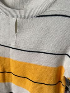 💛Striped Knit Pullover Sweater