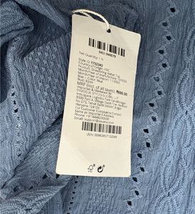 SALE‼️Blue Halter Neck Savana Top