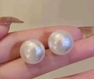 Elegant Pearl Stud Earrings