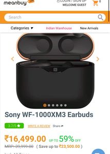 Sony Xm1000m3 Slightly Usee