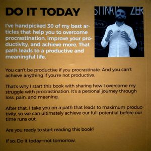 DO IT TODAY by Darius Foroux