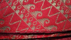 Beautiful saree With Red Border