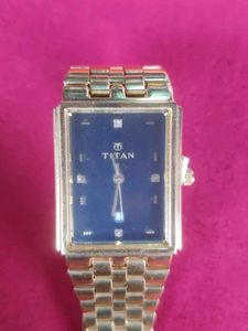Gold Titan Watch