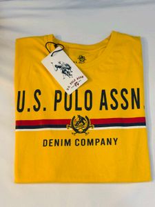 U.S. Polo Assn. Yellow Tee