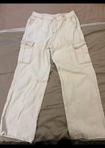 Y2k pocket straight leg jeans☆