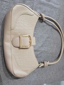 Chic Ivory Shoulder Bag