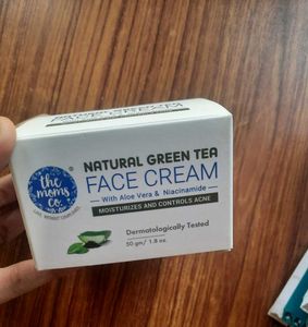 The Moms Co. Natural Green Tea Face Cream