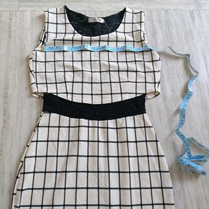 Checkered Mini Dress