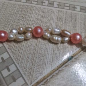 Pink Pearl Bracelet For Women