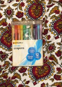 crayons and sketch colours stationary