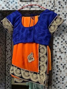 Heavy Saree With Blouse