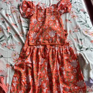 Floral Kurta And Sharara Set