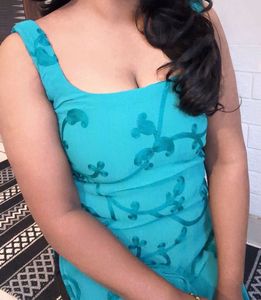 Blue Embroidered Kurta (item 4)