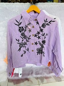 ❤️❤️fastive Sale🎊🎊 Crop Shirt