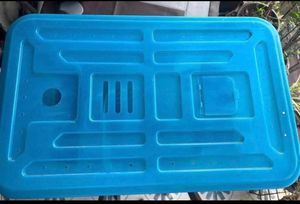 Blue Storage Container with Lid