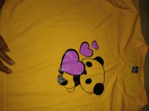 Cute Panda Graphic Tee NEW