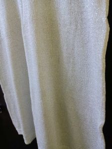 Shimmering Silver Top