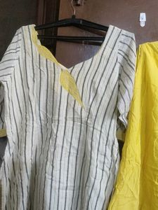 Striped Kurta Set