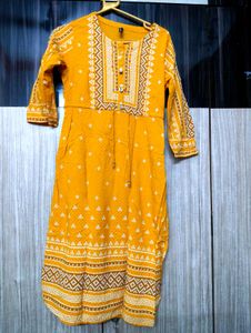 Beautiful Yellow Kurta