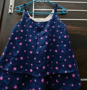 Cute Starry Girls Clothing Set