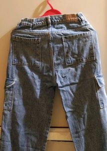 Cargo Denim Jeans