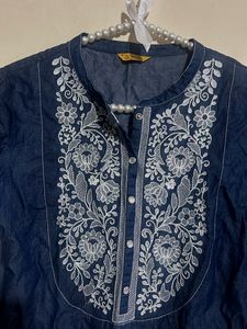 Aurelia Denim Kurti