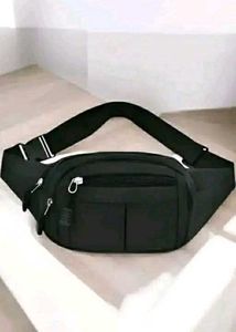 Black Waist Bag/Fanny Pack