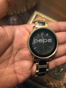 bebe Gold-Tone Watch